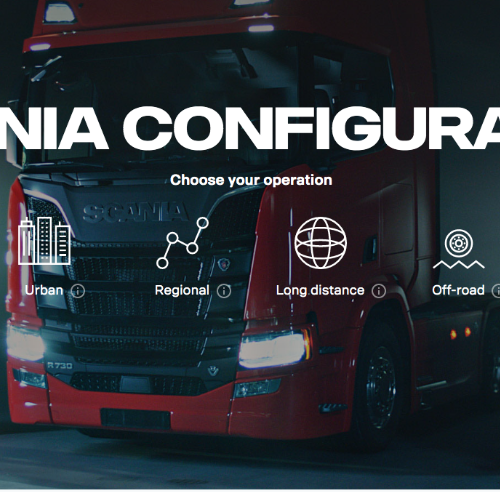 Scania Launch their Configurator